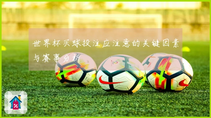 世界杯买球投注应注意的关键因素与赛事分析
