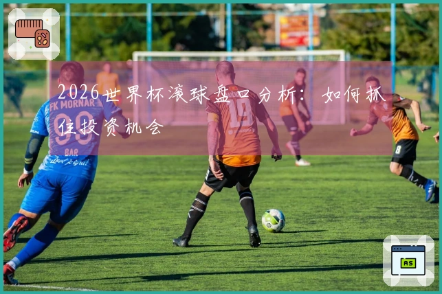2026世界杯滚球盘口分析：如何抓住投资机会