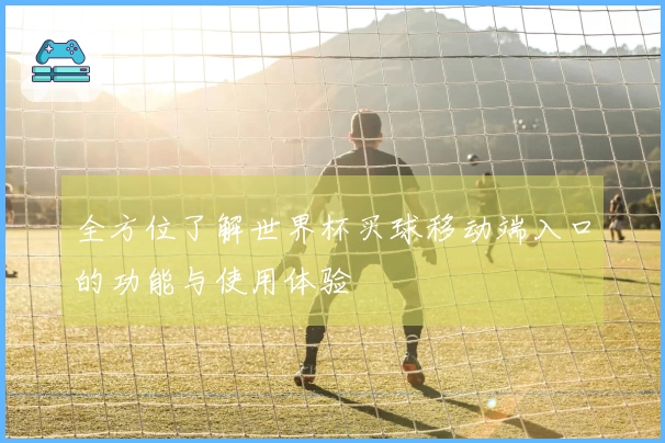 全方位了解世界杯买球移动端入口的功能与使用体验